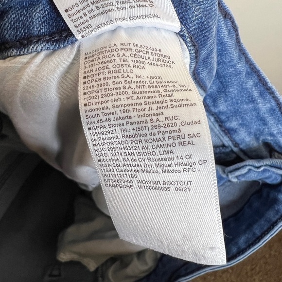 Old Navy Kicker Bootcut Jeans Plus Size Casual Demim Womens 18 Casual Comfort - Picture 10 of 11